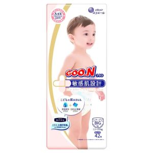 ELLEAIR GOO.N PLUS BABY DIAPER TAPE XL