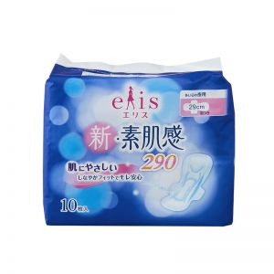 日本ELIS新素肌感护翼卫生巾 夜用型29cm 10片入
