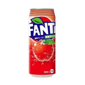COCA COLA FANTA APPLE CAN