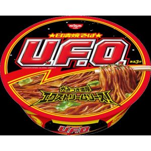 NISSIN UFO BBQ Sauce Chow Mein 123g