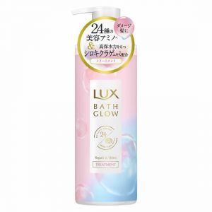 日本LUX力士BATH GLOW保水美容光泽滋润修复闪耀护发素 490g