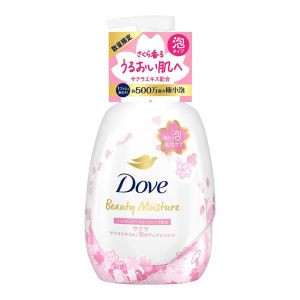 UNILEVER DOVE BEAUTY MOISTURE FOAM BODY WASH SAKURA