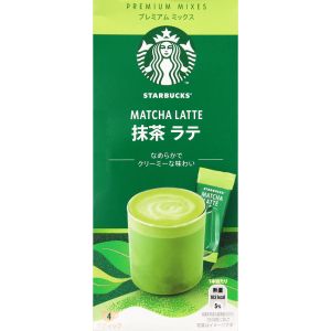 STARBUCKS PREMIUM MATCHA LATTE STICKS 4P