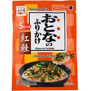 日本NAGATANIEN 日式香松拌饭料 红鲑鱼 5份 12G