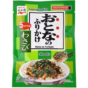 日本NAGATANIEN 日式香松拌饭料 芥末味 5份 12G