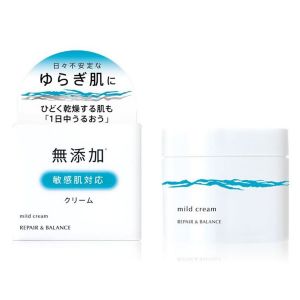 日本MEISHOKU明色REPAIR&BALANCE无添加敏感肌对应面霜 45g