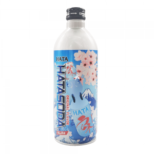 日本HATA 原味铝罐装弹珠汽水饮料 500ML