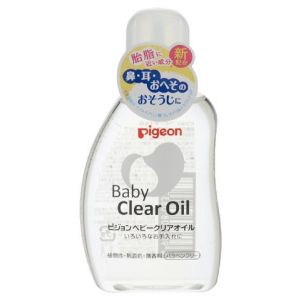 日本PIGEON贝亲婴儿清爽润肤油 80ml