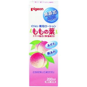日本 PIGEON 贝亲 儿童保湿无添加护肤露 桃子水 200ml