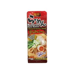 日本HIKARI MENRAKU面乐酱油豚骨拉面 2人份