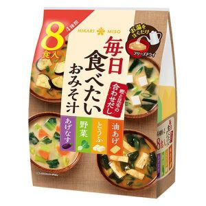 日本HIKARI MISO 4种风味味噌汤 8份 65G