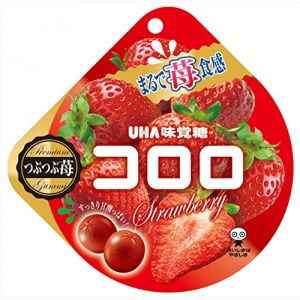 日本UHA悠哈 味觉糖 新食感纯正草莓口感果汁软糖 40g