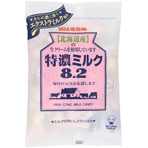 日本UHA悠哈 超浓牛奶硬糖 105g