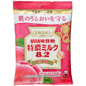 UHA DARK MILK 8.2 WHITE PEACH 84G
