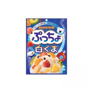 日本UHA味觉糖 白熊什锦水果刨冰味软糖 83G