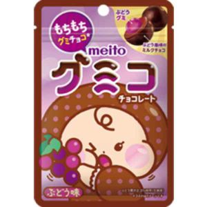MEITO SANGYO GUMMY CHOCOLATE GRAPE FLA