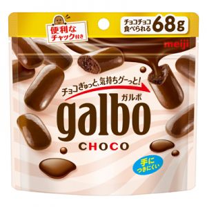 MEIJI GALBO CHOCOLATE POUCH 68G