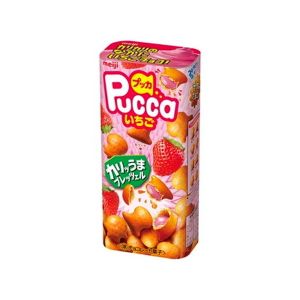 MEIJI PUCCA BISCUITS STRAWBERRY