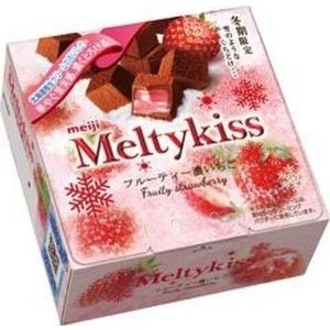 日本MEIJI明治 MELTY KISS草莓巧克力 60G
