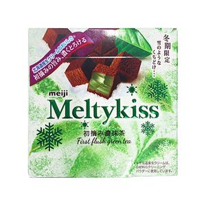 日本MEIJI明治 MELTY KISS抹茶巧克力 60G