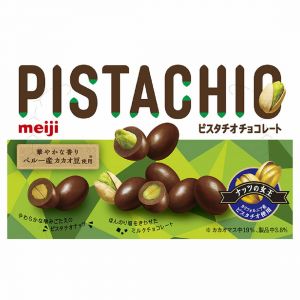 日本MEIJI明治 开心果夹心巧克力 35G
