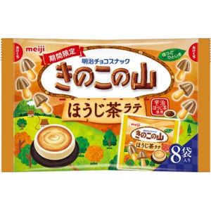 TESOLIFE特搜商城 MEIJI MUSHROOM MOUNTAIN CHOCOLATE HOJICHA LATTE