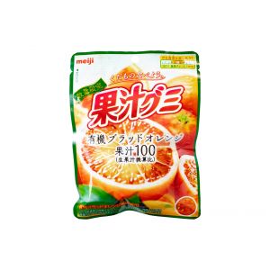 日本MEIJI明治 有机血橙水果软糖 68G