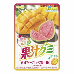 MEIJI FRUIT JUICE GUMMY TROPICAL FRUIT MIX