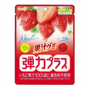 MEIJI FRUIT JUICE ELASTIC STRAWBERRY