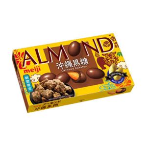 MEIJI ALMOND CHOCOLATE OKINAWA BROWN SUGAR