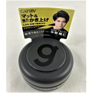 日本GATSBY杰士派moving rubber男士定型持久发腊 15g 哑色硬挺