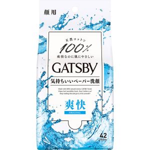 MANDOM GATSBY GB FACIAL WIPES VALUE PACK