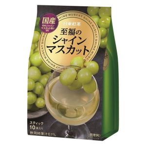 日本NITTO日东红茶 青提水果茶 10包*10G