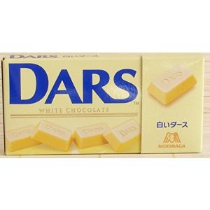 日本MORINAGA森永 DARS 丝滑细腻白巧克力 42g