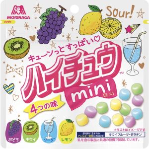 日本MORNIAGA森永 迷你4种水果苏打味彩色软糖 60G