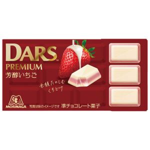 MORINAGA DARS PREMIUM RICH STRAWBERRY CHOCOLATE 
