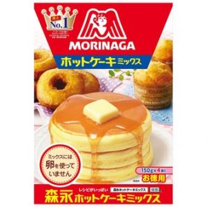 日本MORINAGA森永 松饼蛋糕华夫饼粉 4份*150G