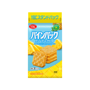 YBC PINEAPPLE CREAM SANDWICH CRACKER