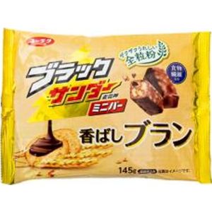 YURAKUSEIKA BLACK THUNDER MINI CHOCOLATE STICKS WHOLE WHEAT 