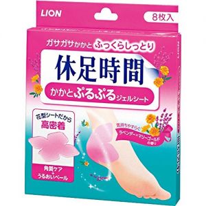 LION KYUSOKU JIKAN GEL SHEET FOR HEEL 8P