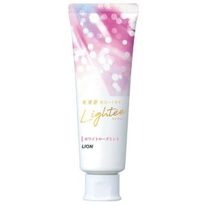 LION LIGHTEE WHITENING TOOTHPASTES ROSE