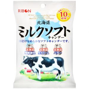 日本RIBON 北海道牛奶软糖 66G