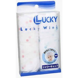 日本LUCKY WINK湿气隔离透气加工浴帽组 两个入