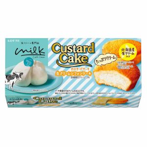 LOTTE MILK CRAFT CREAM CUSTARD CAKE 6PC