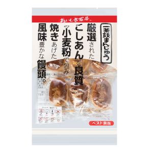 日本HYAKKEI 小麦烘焙豆沙夹心小馒头 102g
