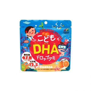 日本UNIMAT RIKEN儿童深海鱼油DHA软糖90颗