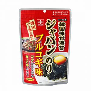日本NAGAI永井海苔 韩国风味脆海苔 烤肉味 50G