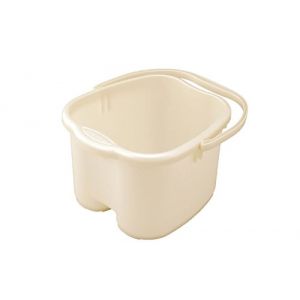 INOMATA Foot Detox Massage Bucket Pearl White - TESOLIFE特搜商城