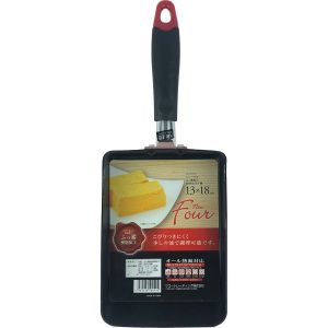 日本PEARL METAL玉子烧锅 13×18cm