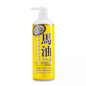 日本LOSHI北海道马油护肤滋润乳液 485ml